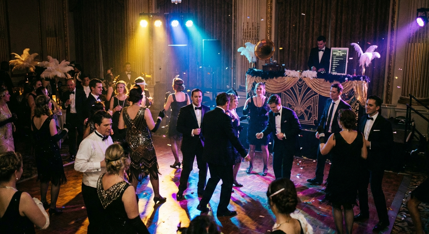 10 Essential Gatsby Party Songs (And #7 Is INSANE!) - Event Playlist Guide