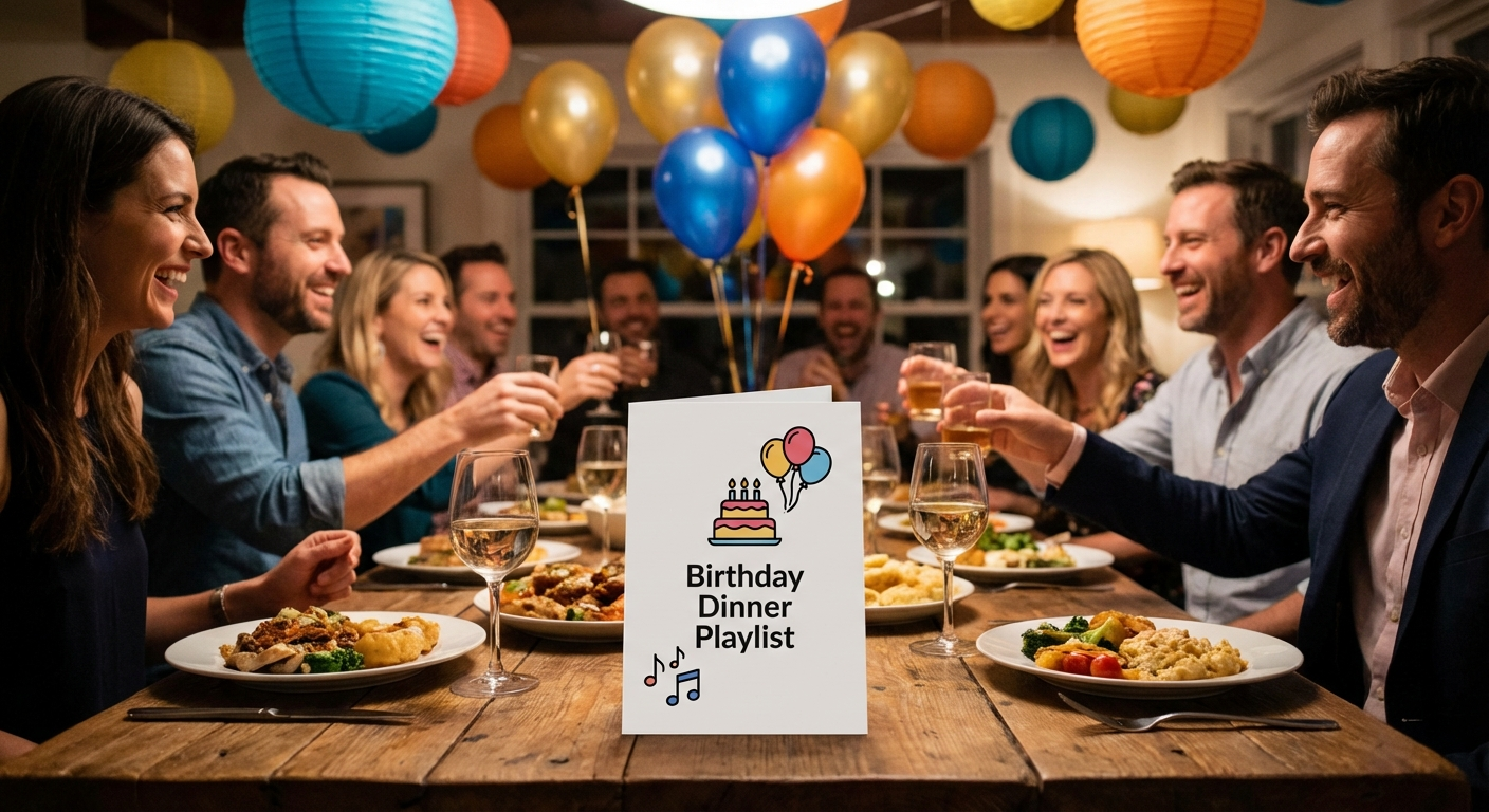 11 Insane Birthday Dinner Songs (You're Missing Out!) - Event Playlist Guide
