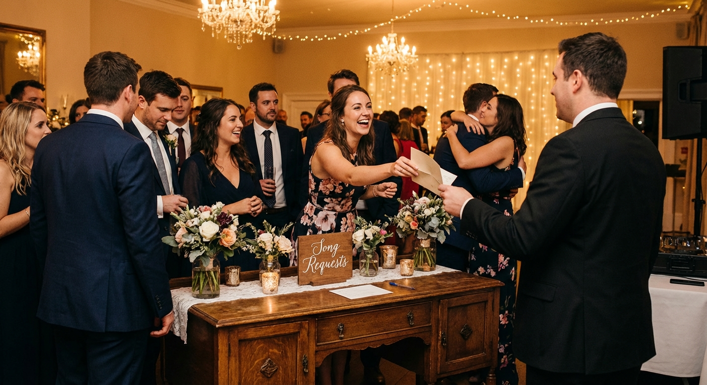 11 Insane Wedding Guest Song Requests (2026) - Event Playlist Guide