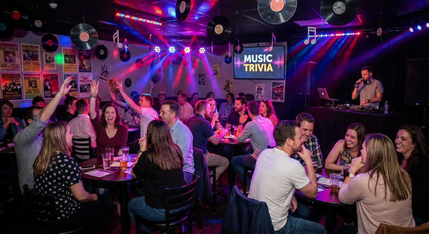 13 Surprising Trivia Night Music Hits - Event Playlist Guide