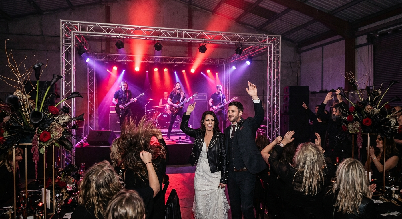 17 Insane Rock Wedding Songs You'll Obsess Over - Event Playlist Guide