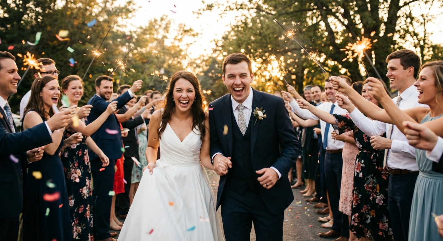 17 Ultimate Wedding Exit Songs (2026 Ready!) - Event Playlist Guide