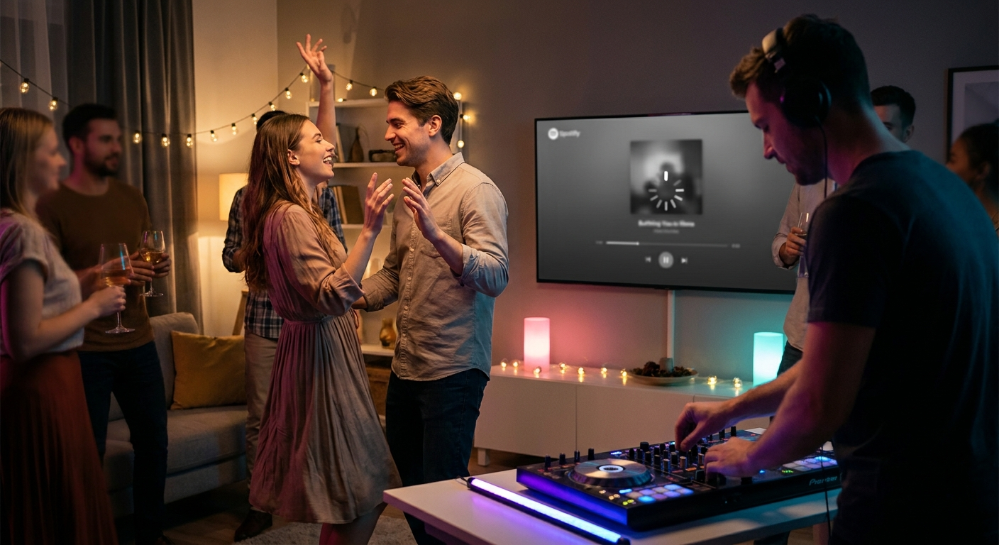 5 Reasons a DJ Beats Spotify in 2026 - Event Playlist Guide