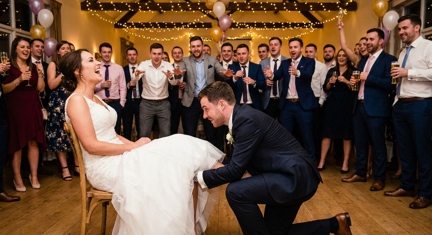 7 Insane Garter Toss Songs (Your Guests Won't Expect!) - Event Playlist Guide