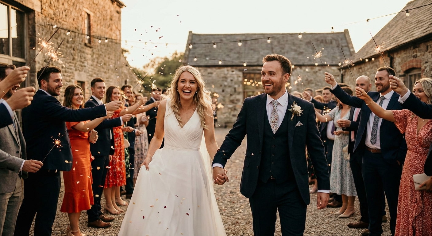 7 Surprising Wedding Exit Songs (You NEED!) - Event Playlist Guide