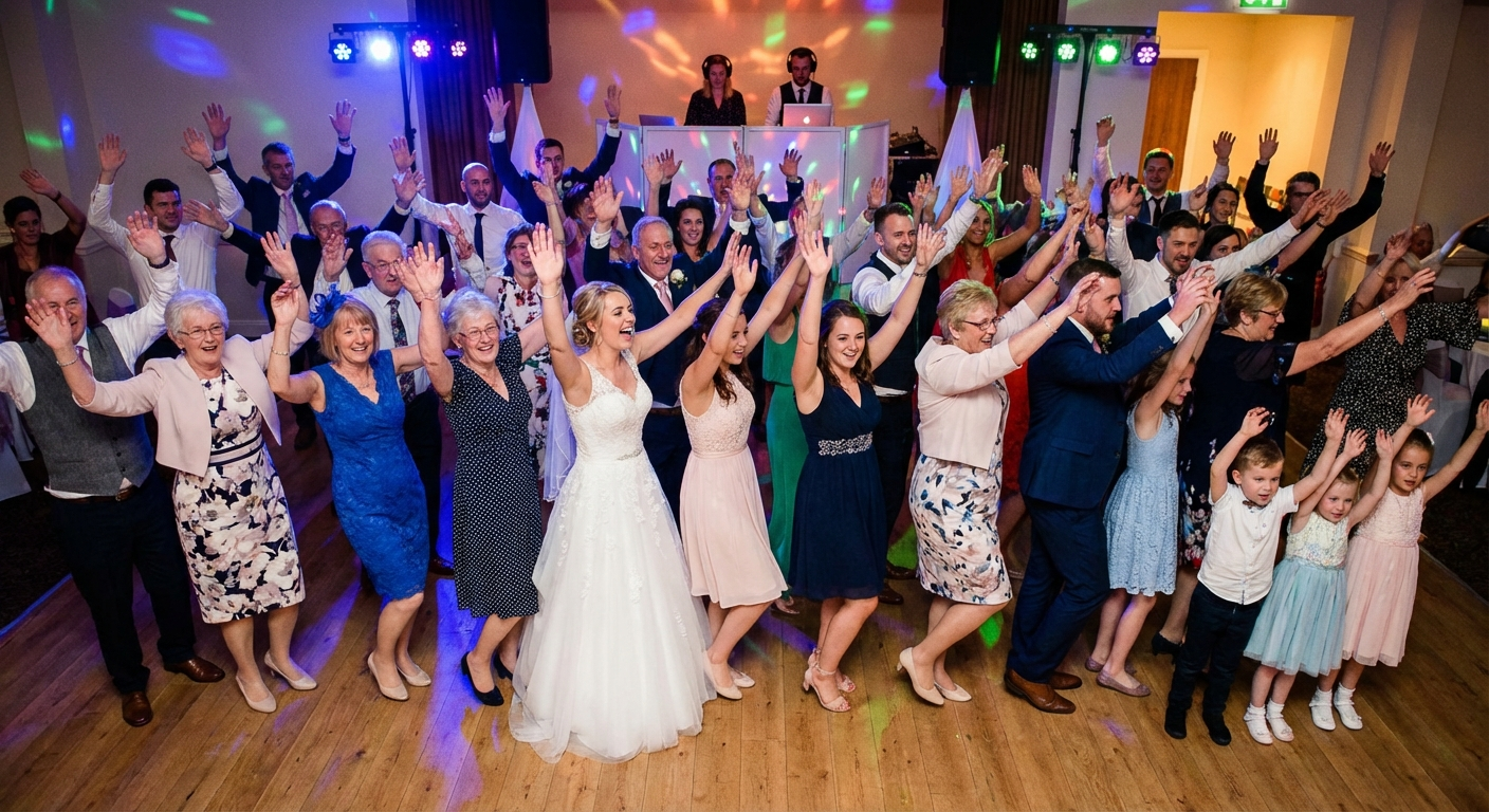 7 Surprising Wedding Line Dances You NEED in 2026 - Event Playlist Guide