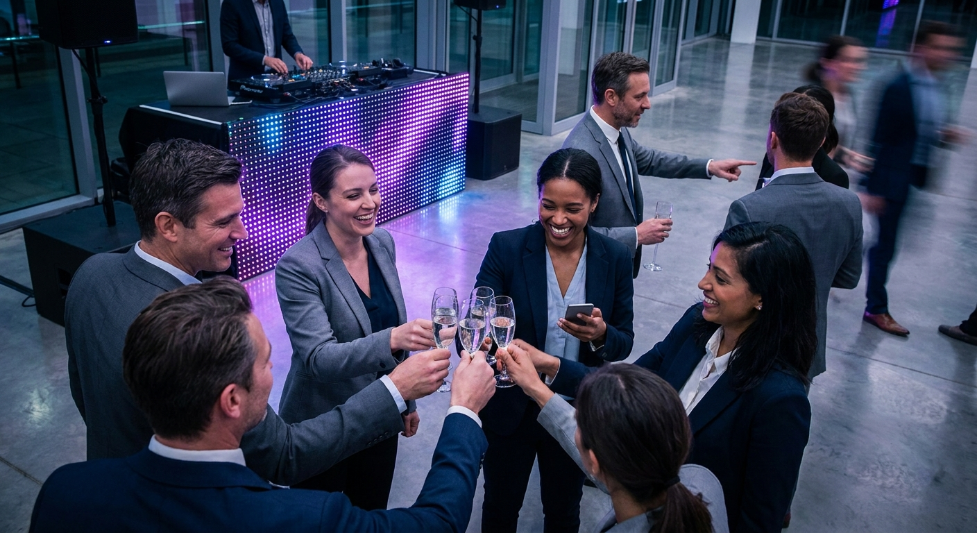 The 7 Essential Corporate Event Songs You Need in 2026 - Event Playlist Guide