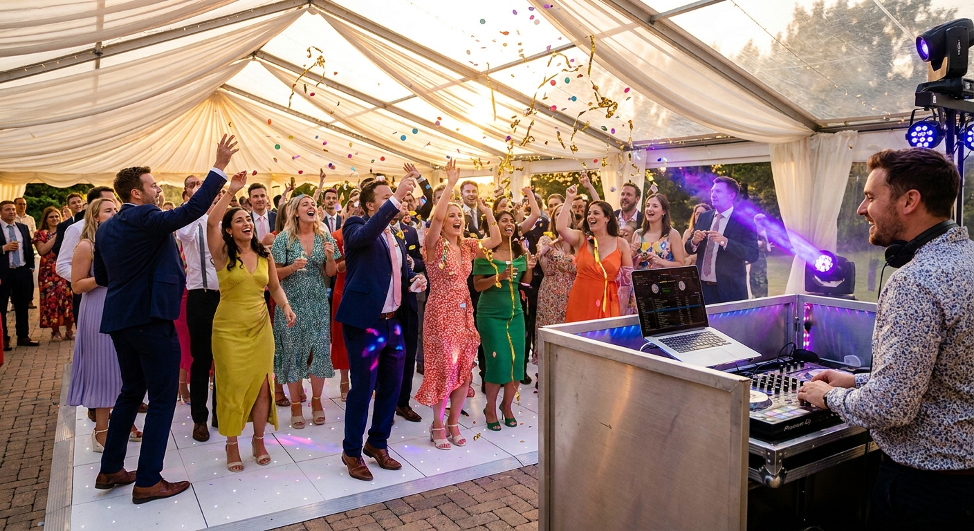 The 7 Essential Upbeat Wedding Songs for 2026 - Event Playlist Guide
