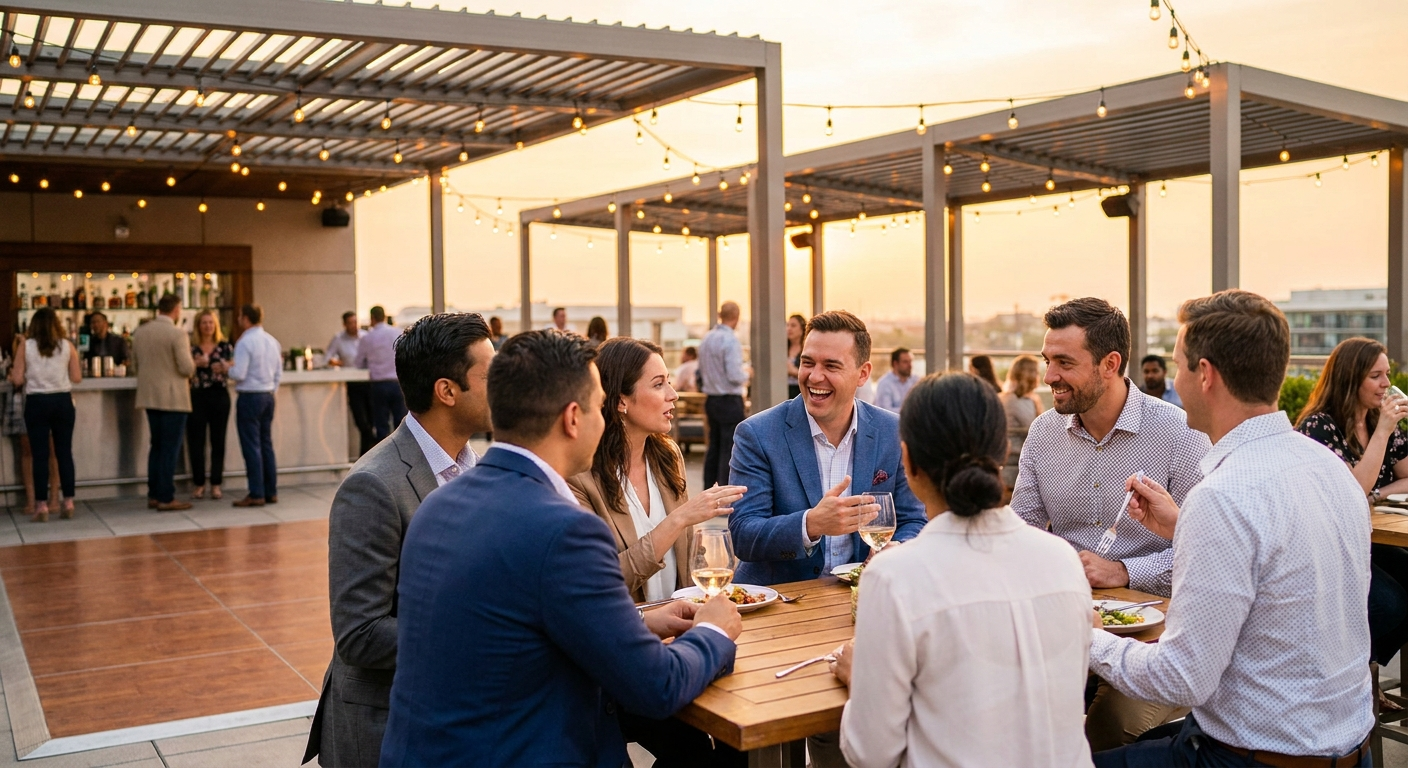 The 9 Essential Songs That Will Save Your Company Dinner (2026) - Event Playlist Guide
