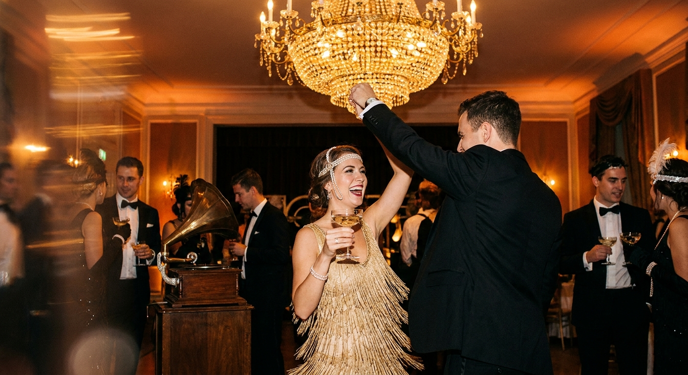 The Only 7 Songs for Your Ultimate Gatsby Party in 2026 - Event Playlist Guide