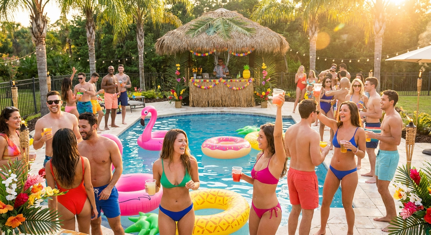 The Secret Pool Party Playlist That Ends Boring Nights - Event Playlist Guide