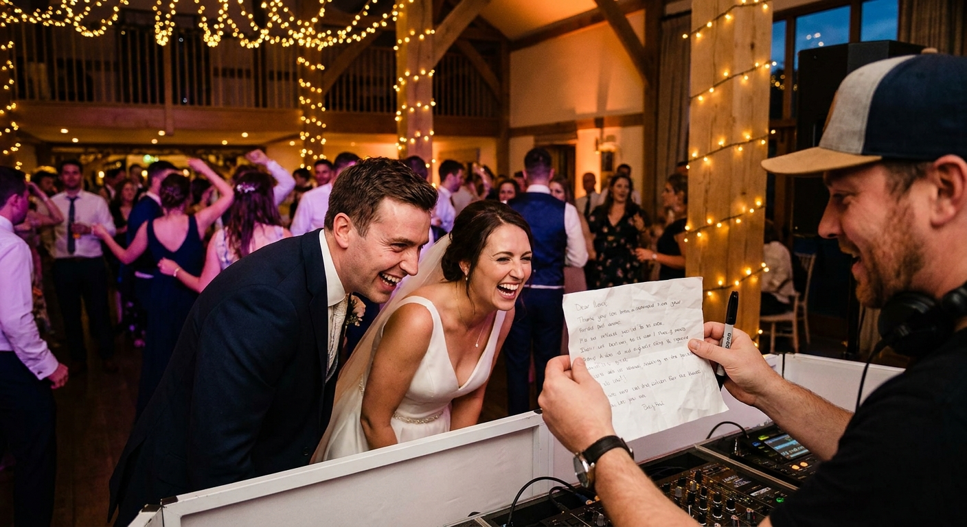 The Secret Wedding Guest Song 90% of Couples Forget - Event Playlist Guide
