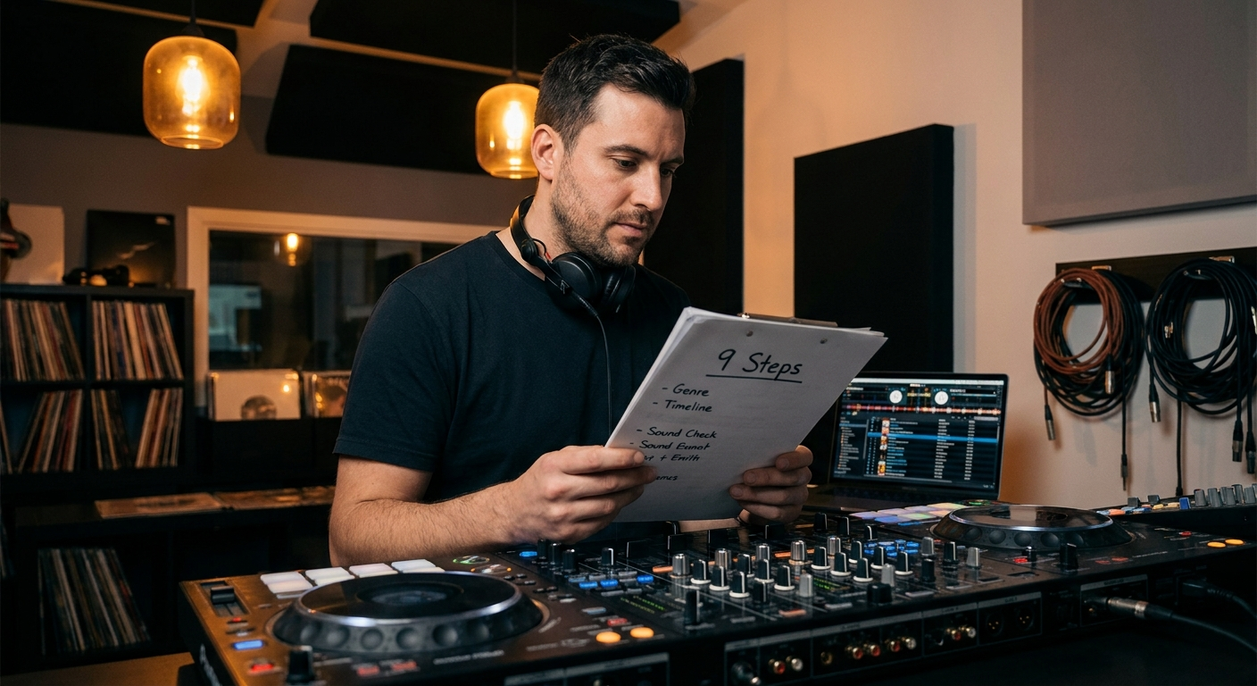 The Ultimate 9-Step Event Music Planning Checklist - Event Playlist Guide