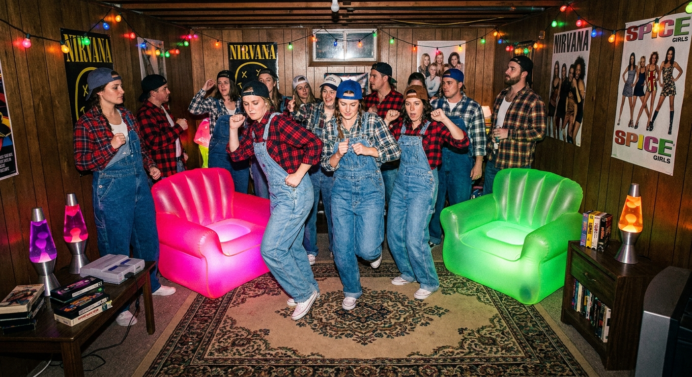 The Ultimate 90s Party Playlist (Only 12 Songs You Need) - Event Playlist Guide