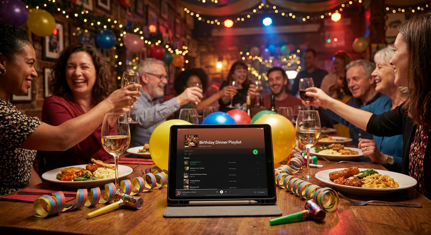 The Ultimate Birthday Dinner Playlist: Revealed! - Event Playlist Guide