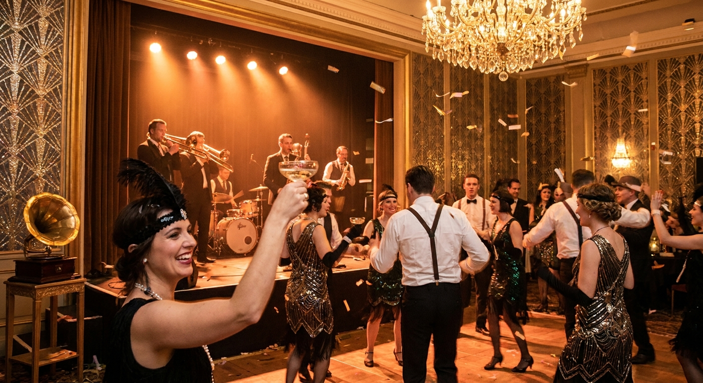 The Ultimate Gatsby Party Playlist: 7 Insane Songs You Need - Event Playlist Guide